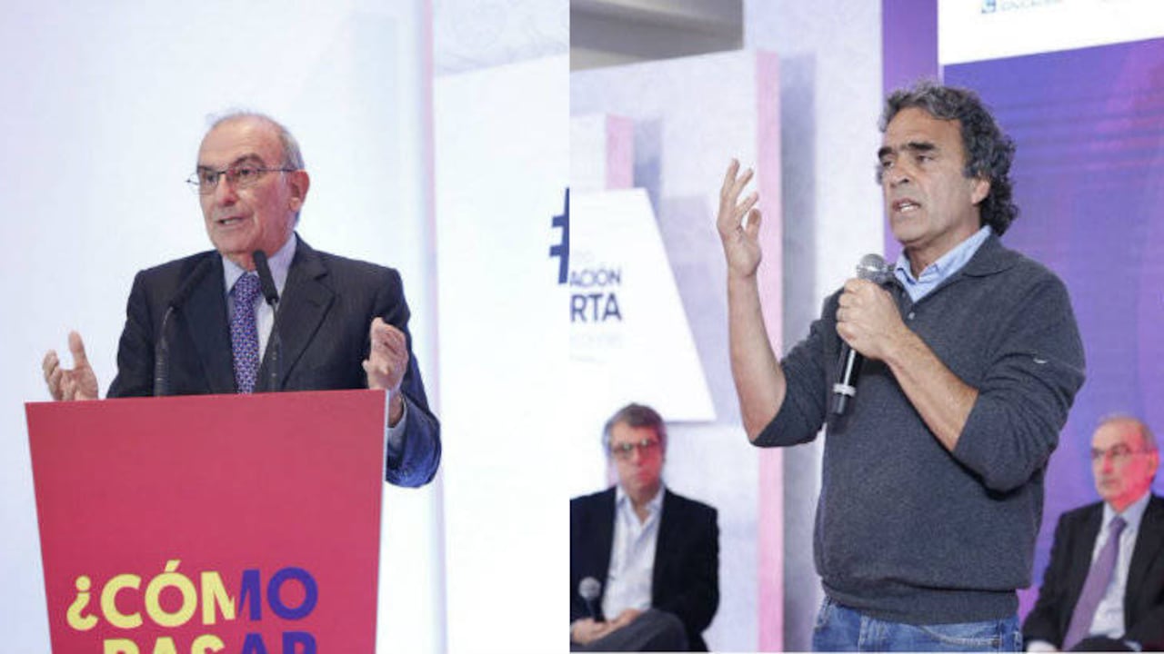 Humberto De la Calle y Sergio Fajardo, los candidatos presidenciales que estuvieron en el Encuentro La educación importa.