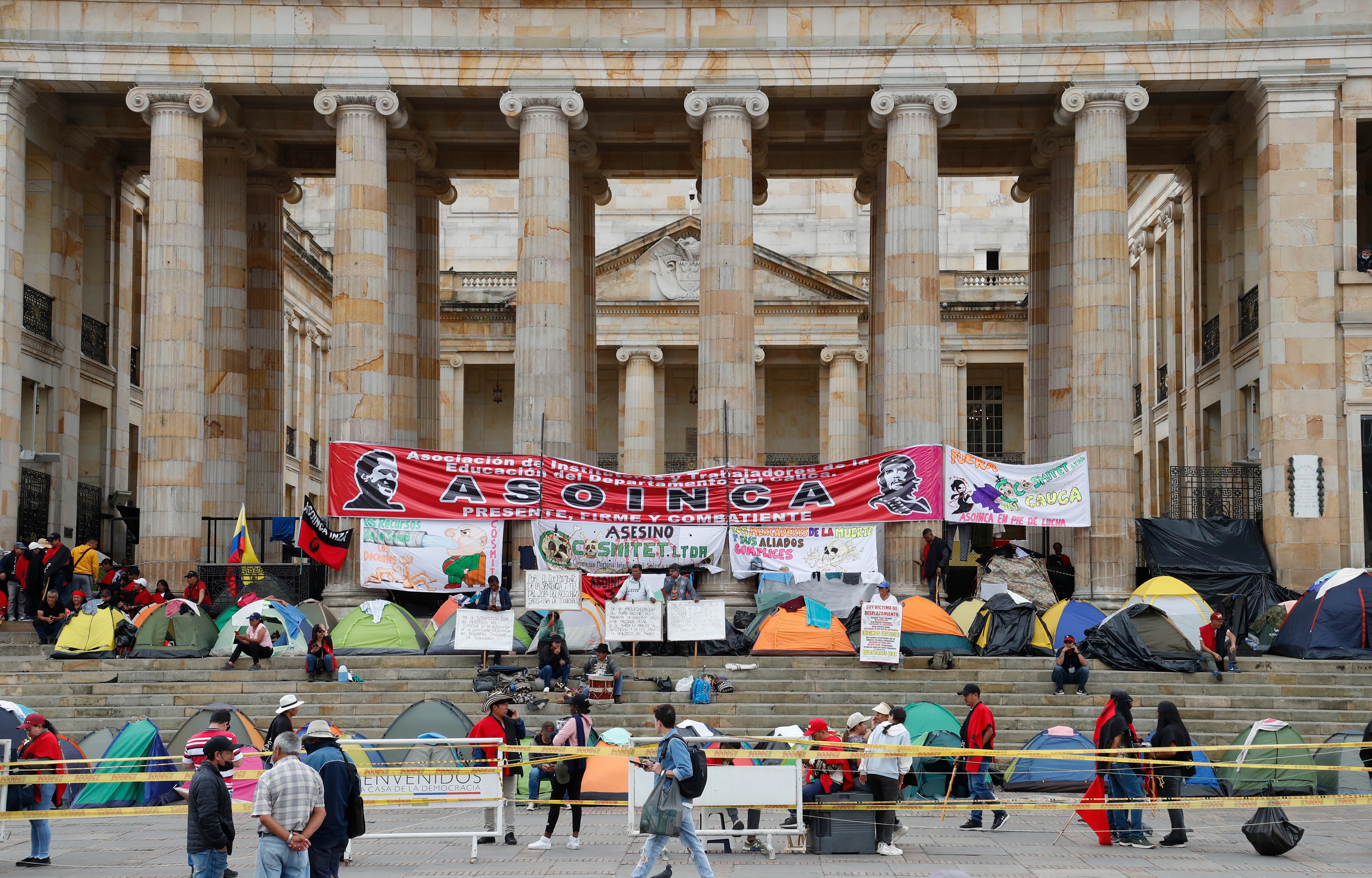 Plaza de Bolivar  Asoinca
Bogota 14 de febrero del 2023
Foto Guillermo Torres Reina / Semana