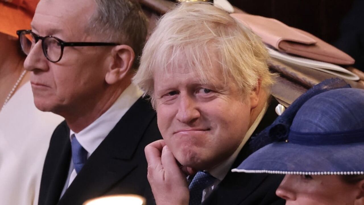 Boris Johnson fue encontrado culpable en el caso del partygate.