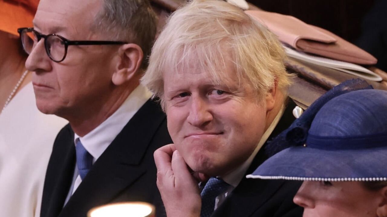 Boris Johnson fue encontrado culpable en el caso del partygate.
