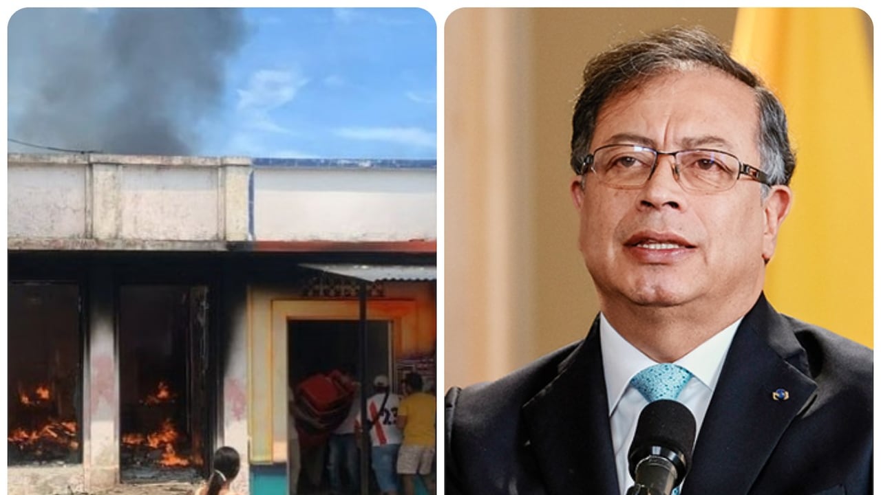 El presidente Gustavo Petro se pronunció sobre el ataque a la Registraduría de Gamarra, Cesar.