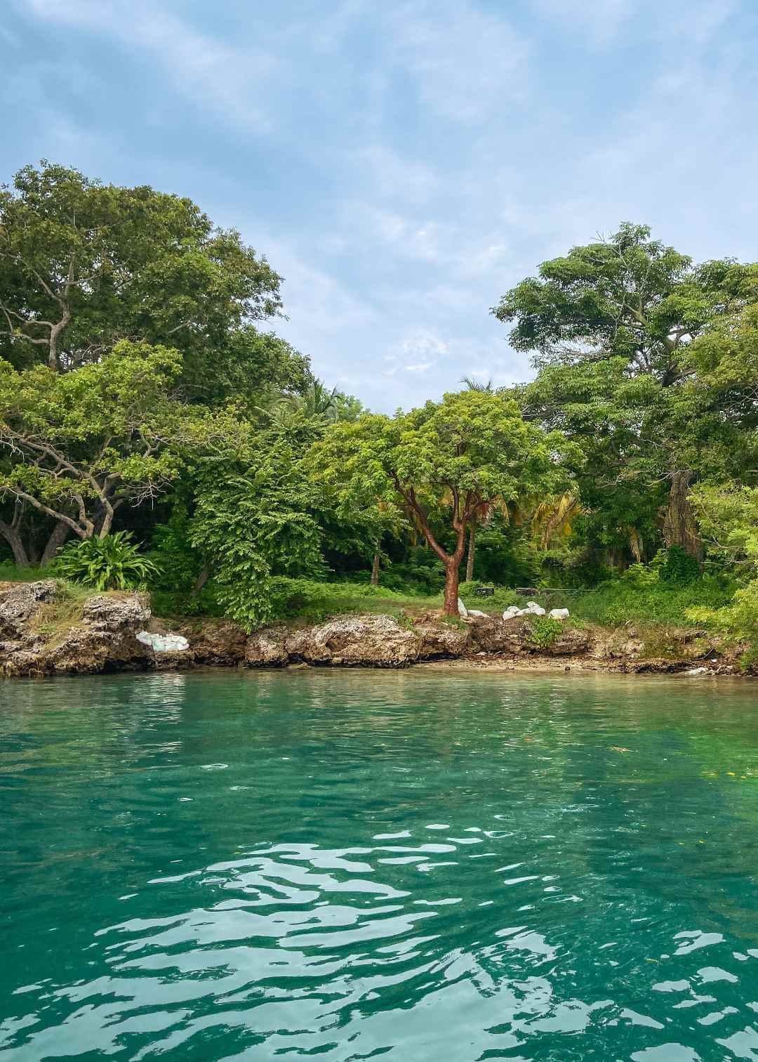 Islas cerca a Cartagena.