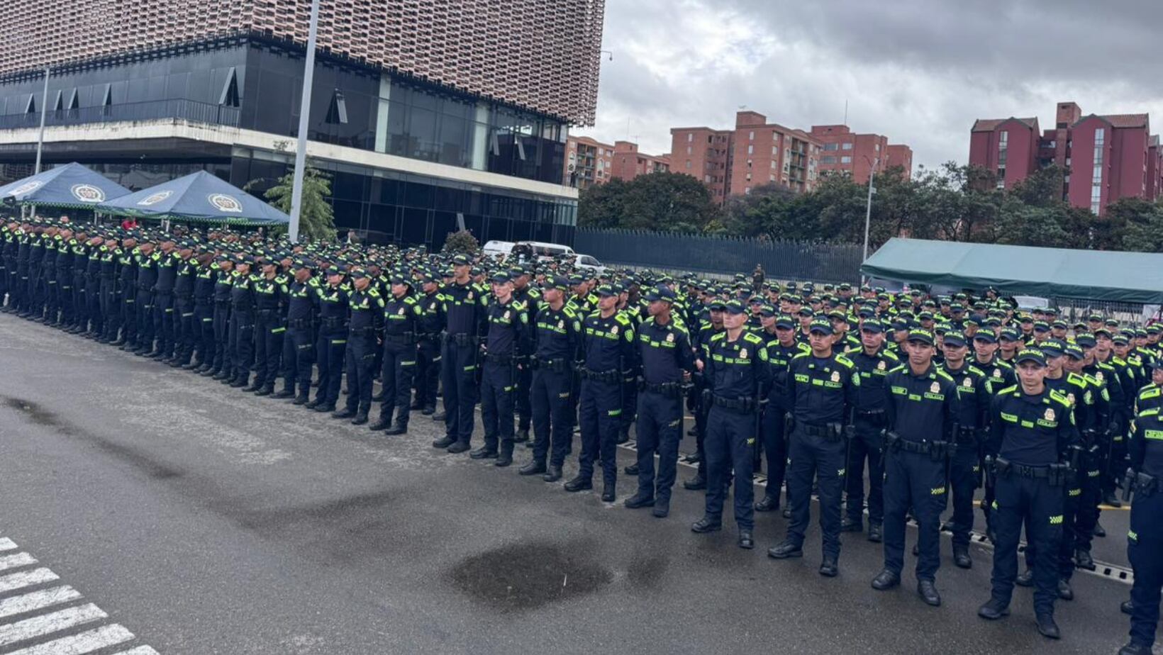 684 serán enviados directamente a reforzar la seguridad territorial.