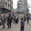 Pero la situación sigue siendo "catastrófica", aseveró el Programa Mundial de Alimentos (PAM), que advirtió de "un riesgo de hambruna". (AP Photo/Mohammed Hajjar)