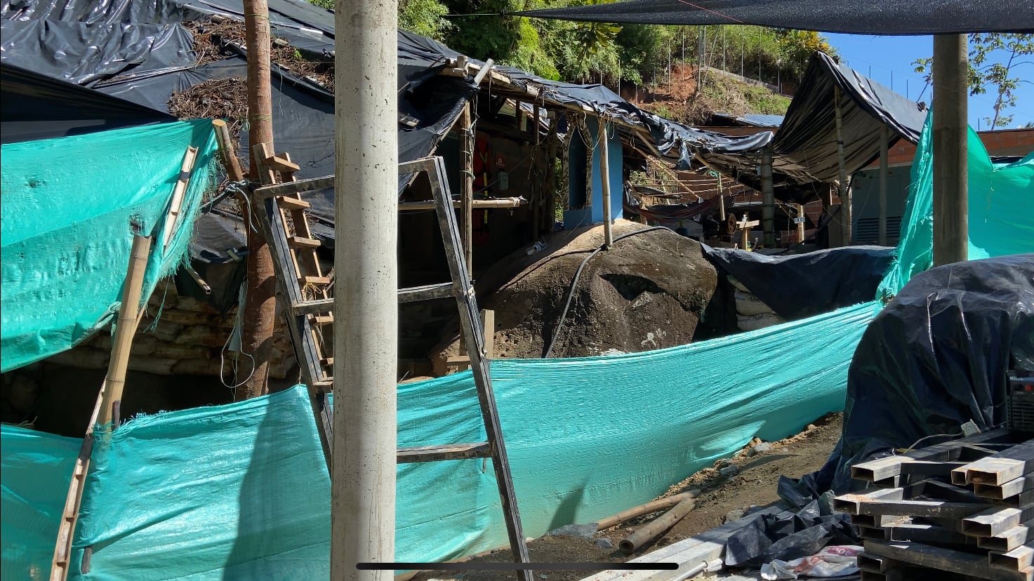 La mina La Virgen, de la que habla Juan Guillermo Monsalve