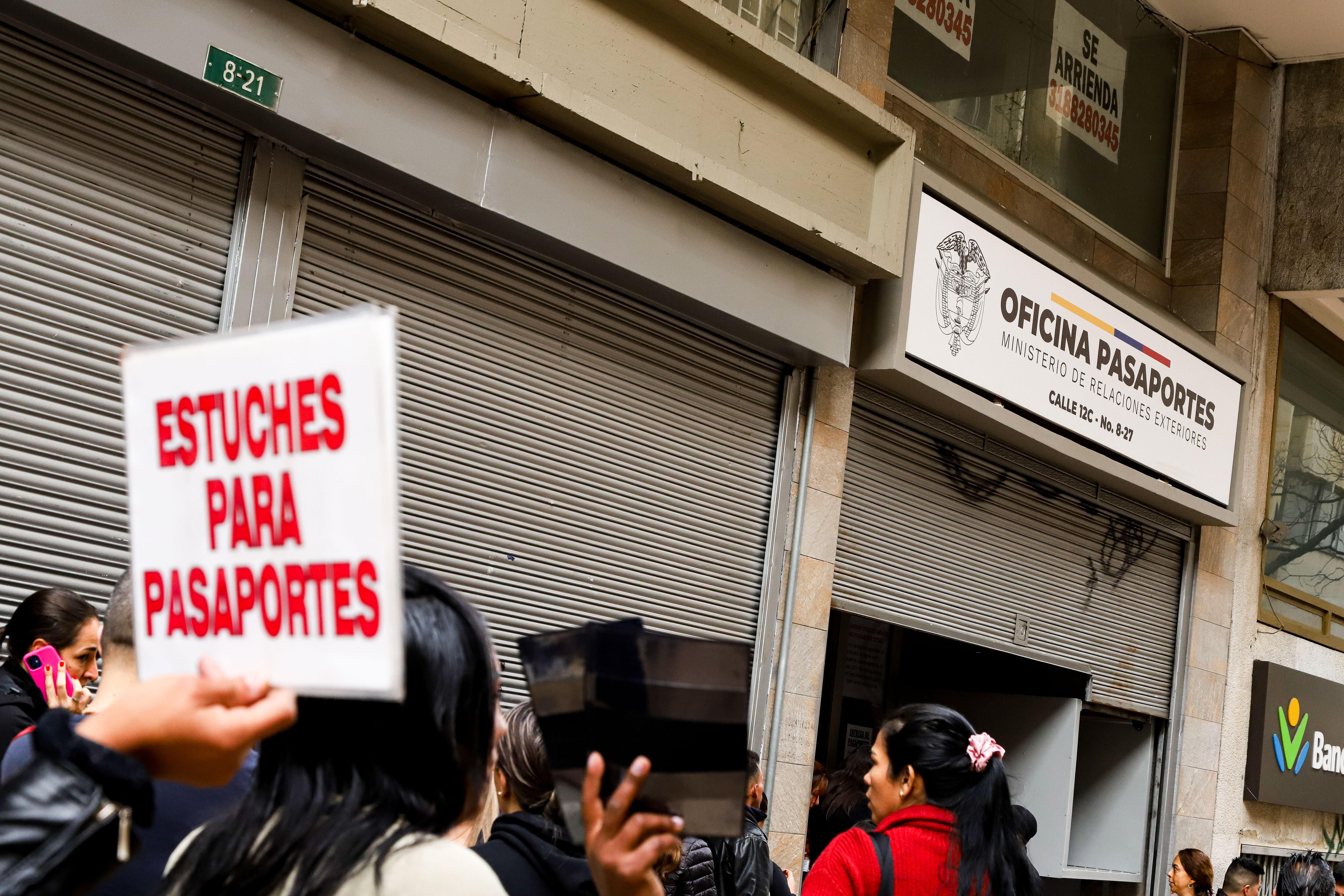 Oficina de pasaportes centro de Bogotá