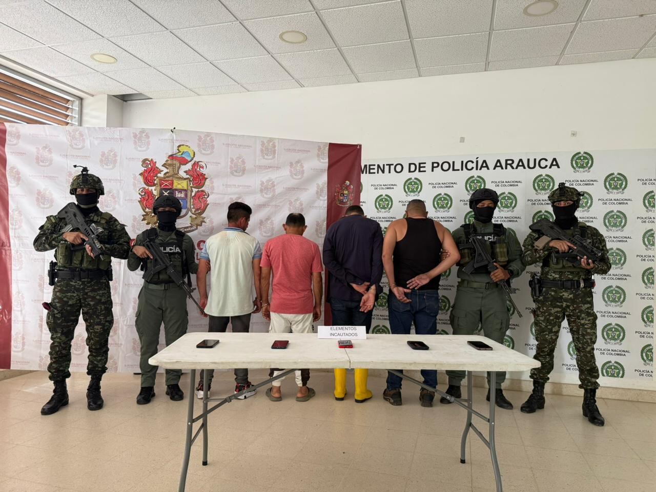 Alias Monchi, cabecilla del ELN, capturado por el Ejército en Arauca.