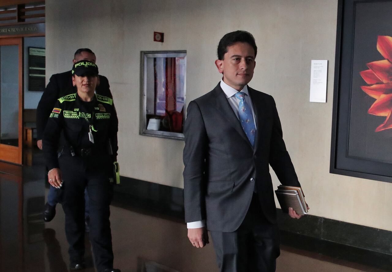 Luis Carlos Reyes, declara ante la Corte Suprema de Justicia por caso de corrupción UNGRD