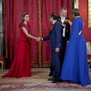 El presidente Gustavo Petro fue recibido en el Palacio Real de Madrid por el rey Felipe VI y la reina Letizia.