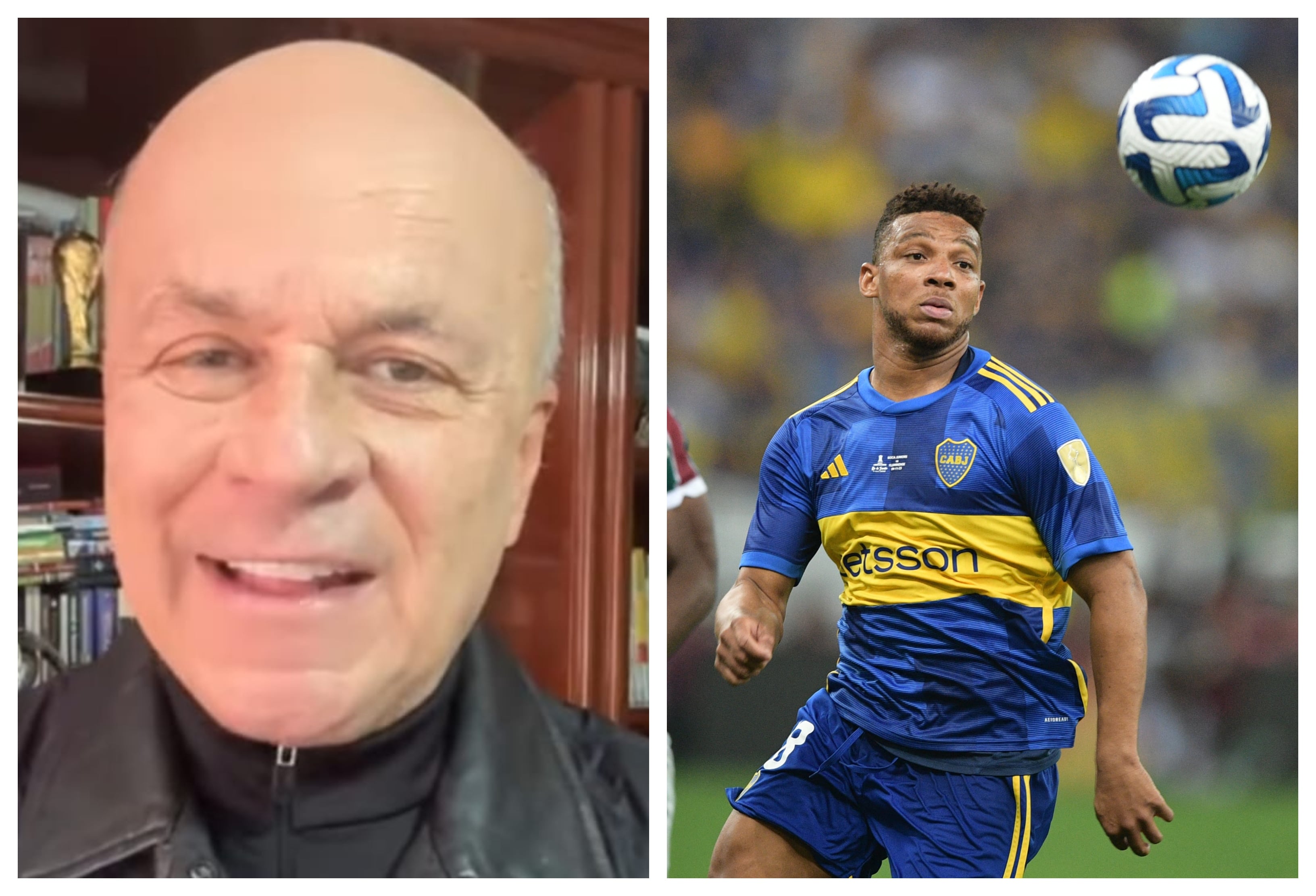 Carlos Antonio Vélez fue duro con Frank Fabra y Boca Juniors tras la derrota en la final.