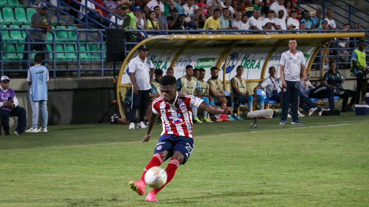 Junior contra Jaguares en la fecha 15 de la Liga