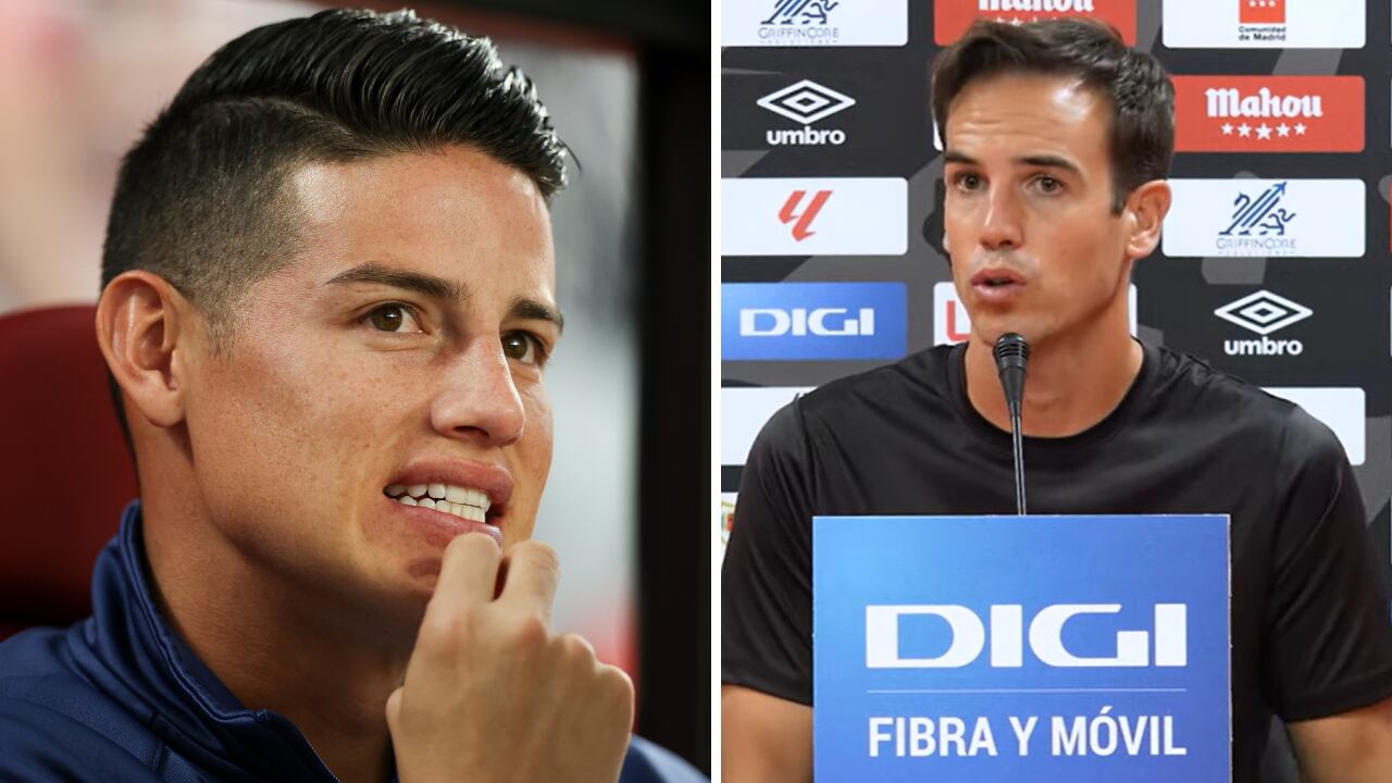 James Rodríguez tiene objetivos por todo lo alto con el Rayo Vallecano