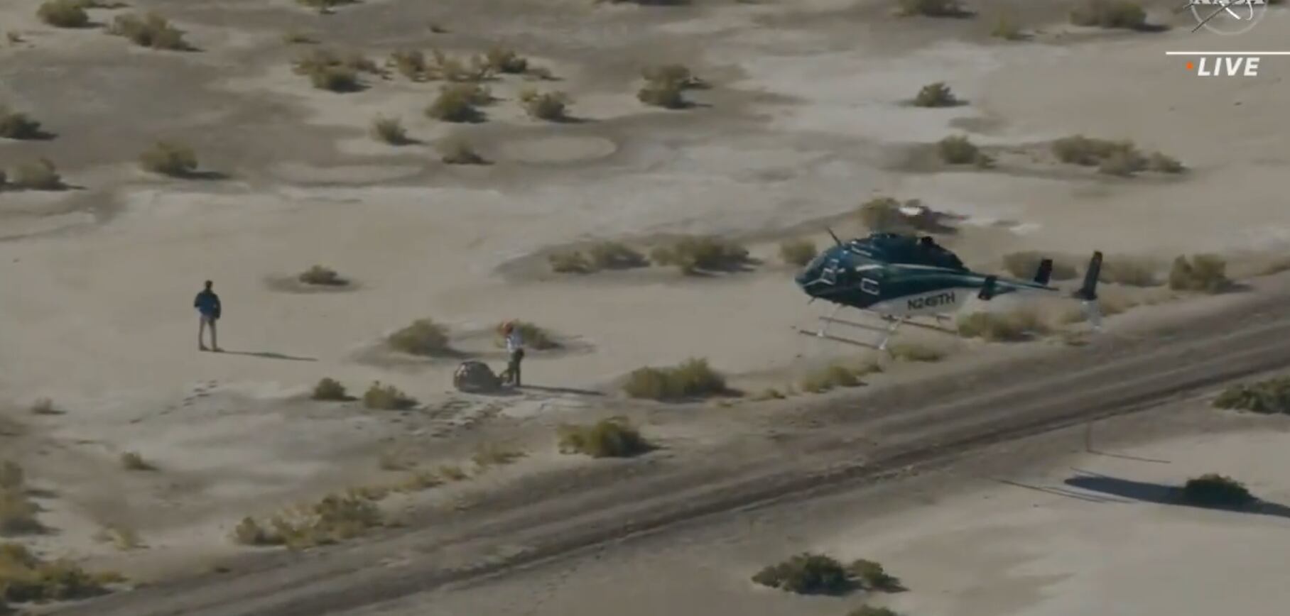 La Nasa logró traer a la Tierra muestras de un asteroide.