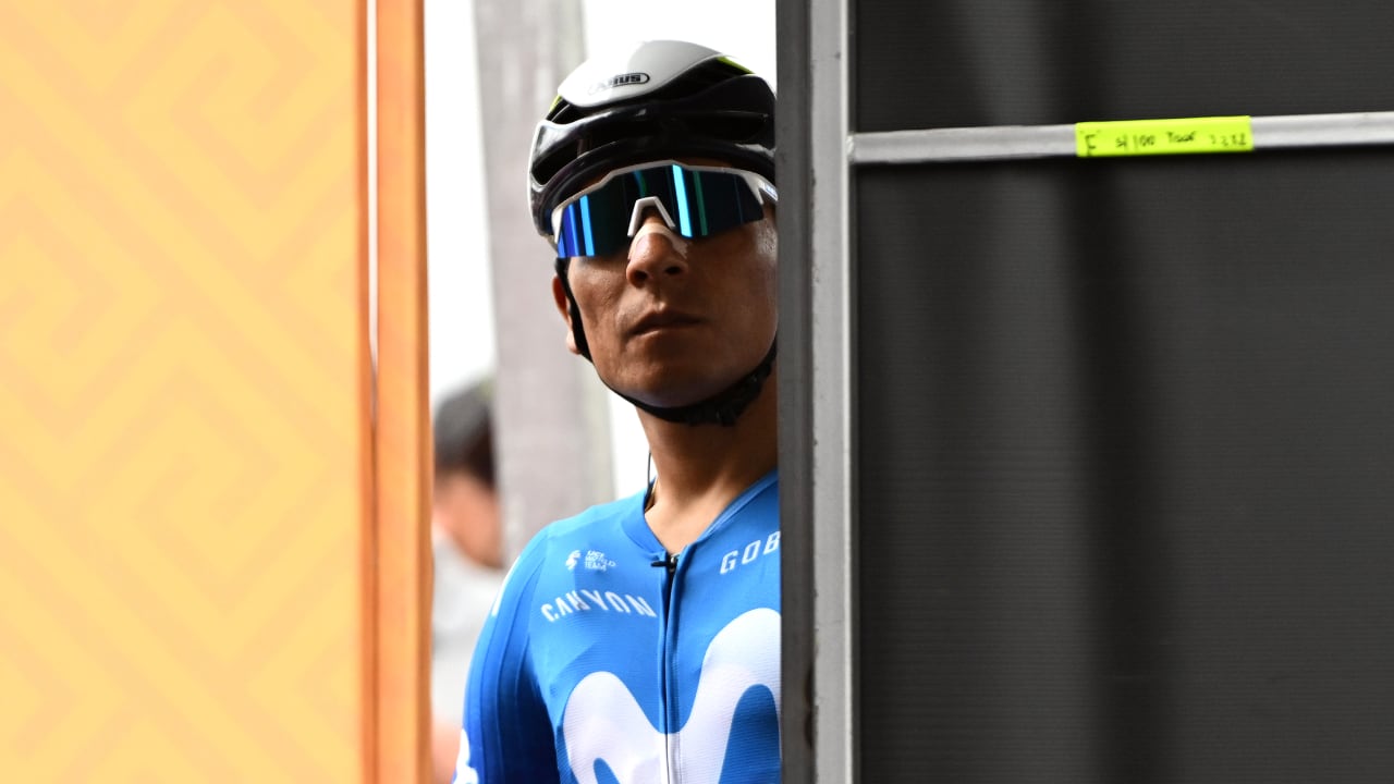 Nairo Quintana, corredor del Movistar Team