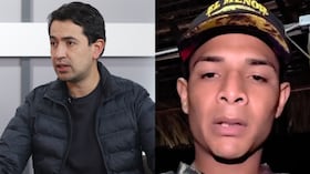 De izquierda a derecha: Daniel Briceño y Bendito Menor.