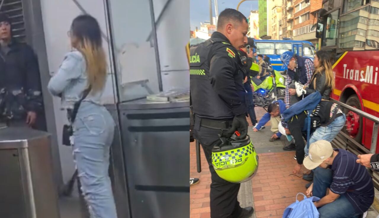 Revendedores de pasajes de TransMilenio fueron trasladados a centros de protección.