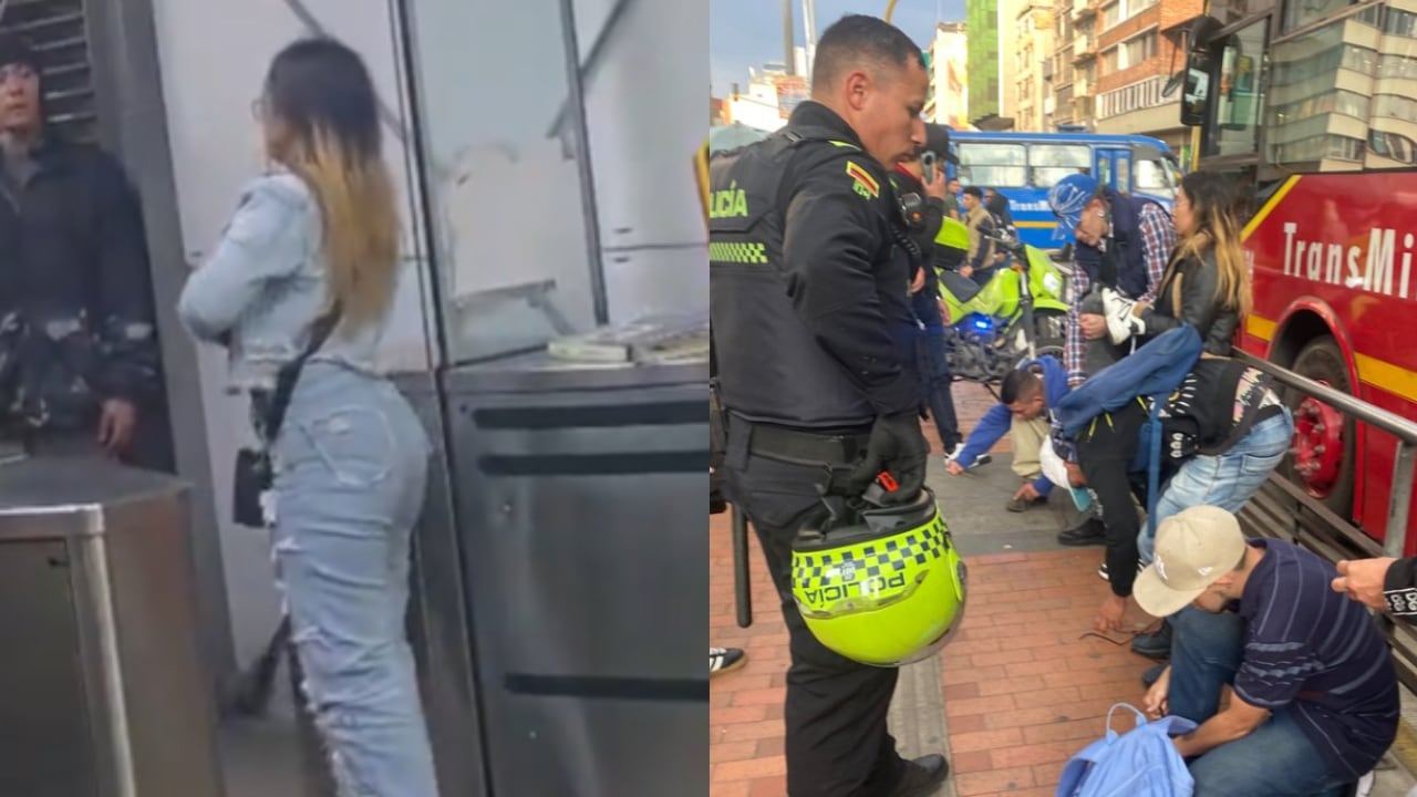 Revendedores de pasajes de TransMilenio fueron trasladados a centros de protección.