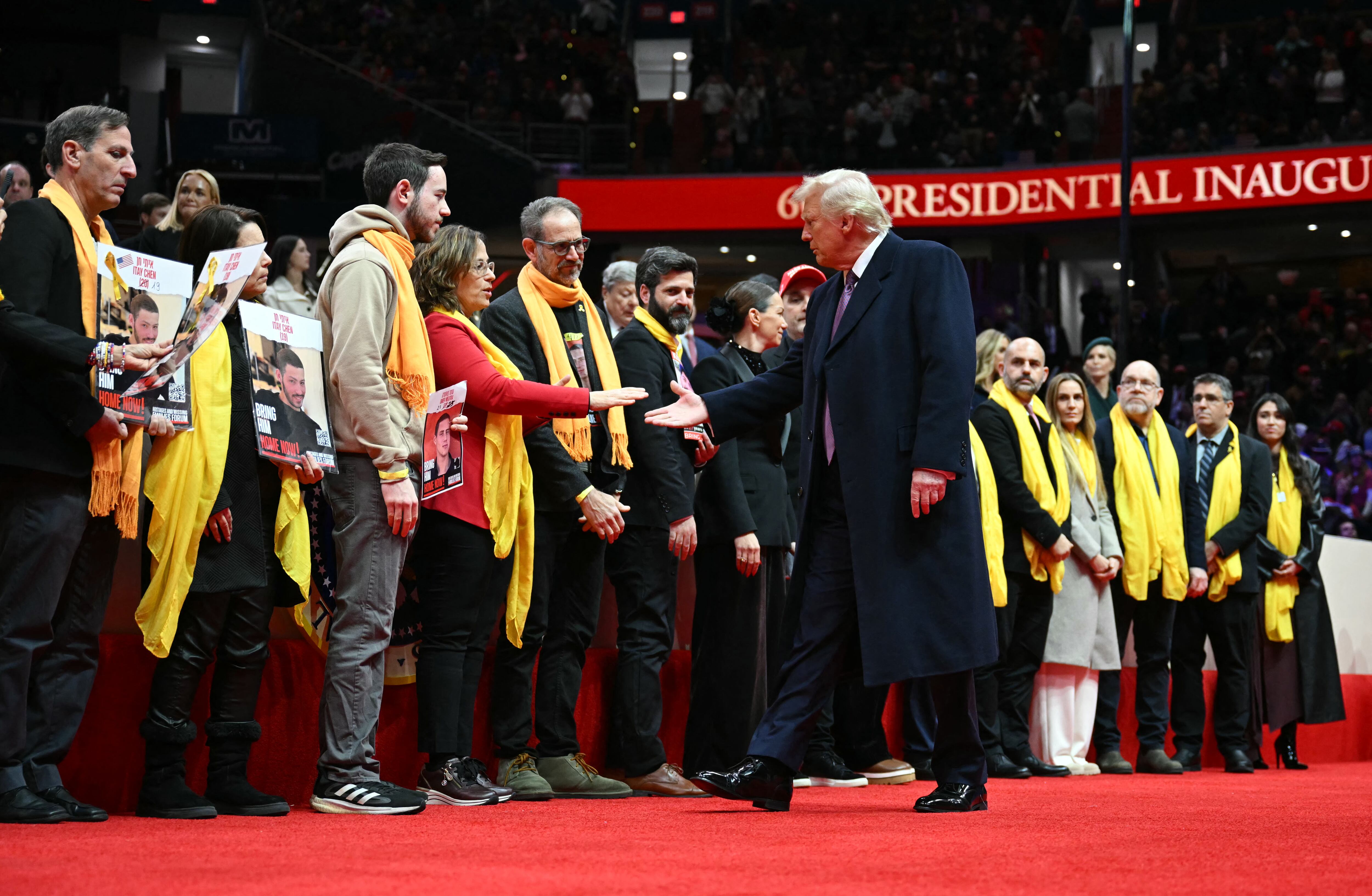 Donald Trump en el Capital One Arena