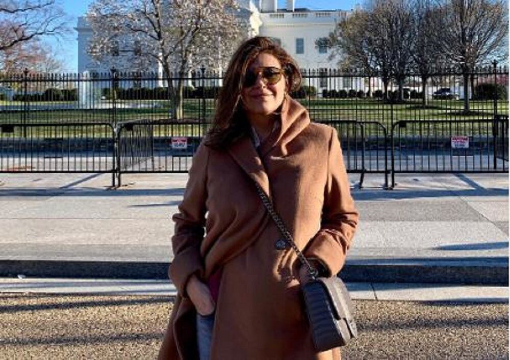 La periodista vive actualmente en Estados Unidos