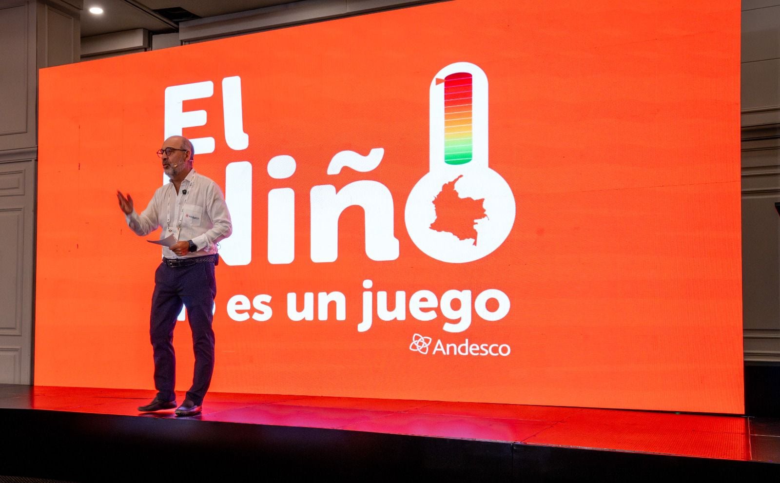 Camilo Sánchez, presidente de Andesco