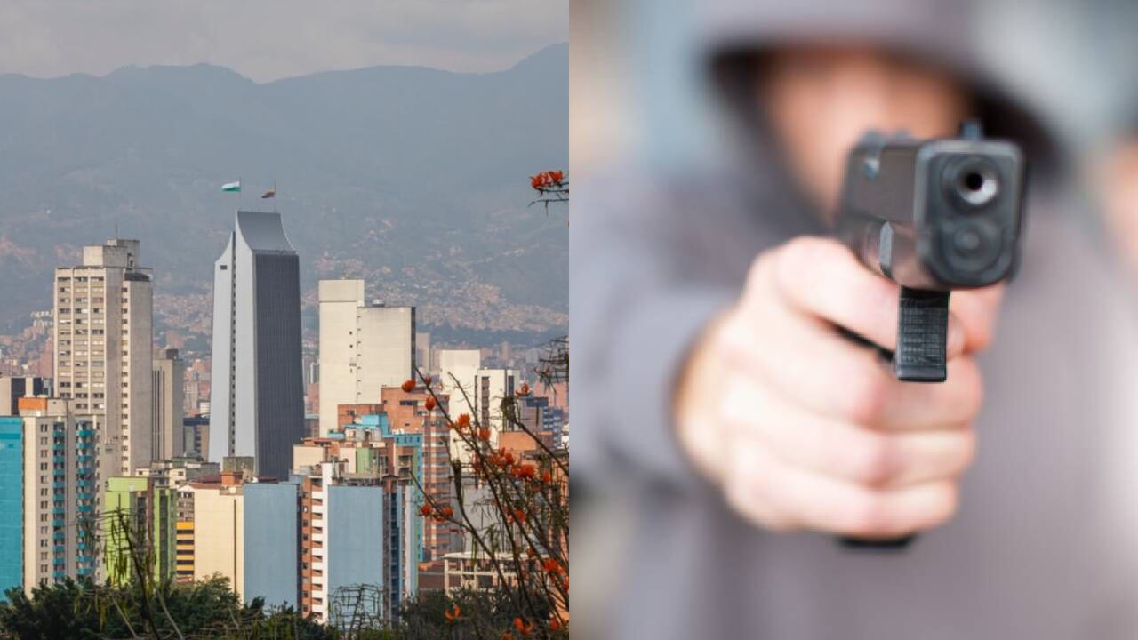 Balacera en Medellín deja un muerto y una herida.