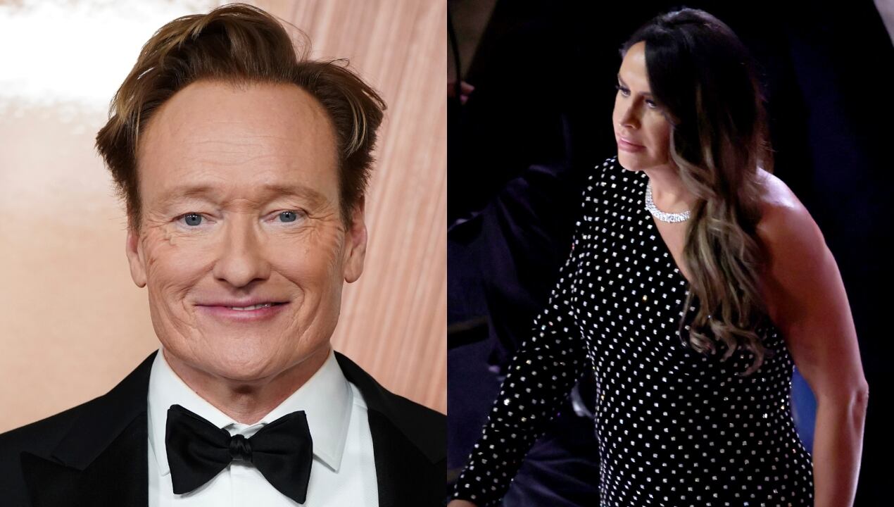 Conan O'Brien se burla de Karla Sofía Gascón en los Premios Óscar 2025