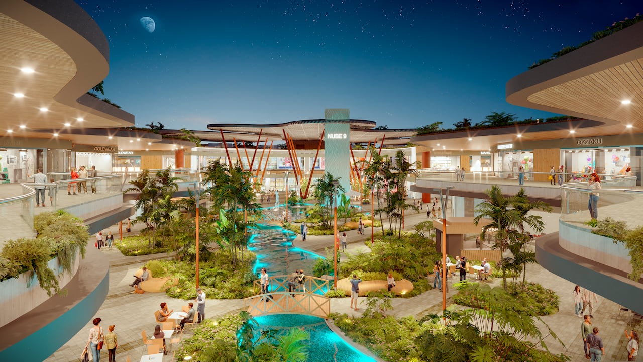 X-Oriente, en Rionegro, Antioquia, Arquitectura y Concreto desarrolla un parque comercial que incluye diseño urbano de alta calidad, movilidad integral y conexión con el entorno.