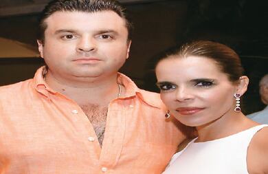 Pablo García y María Paola Lara.