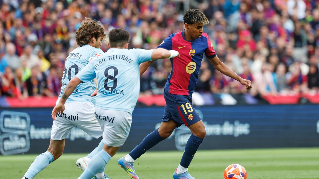 Barcelona vs. Celta de Vigo, por LaLiga de España 2025.
