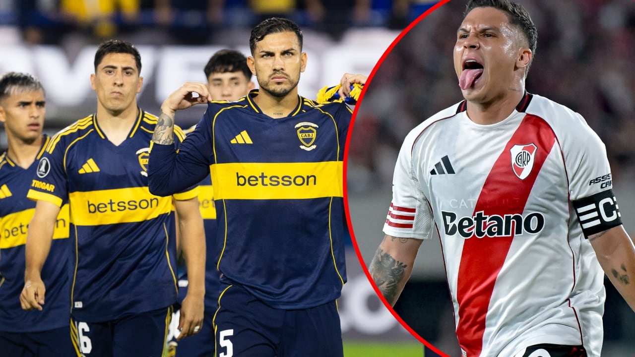 Leandro Paredes y Juan Fernando Quintero.