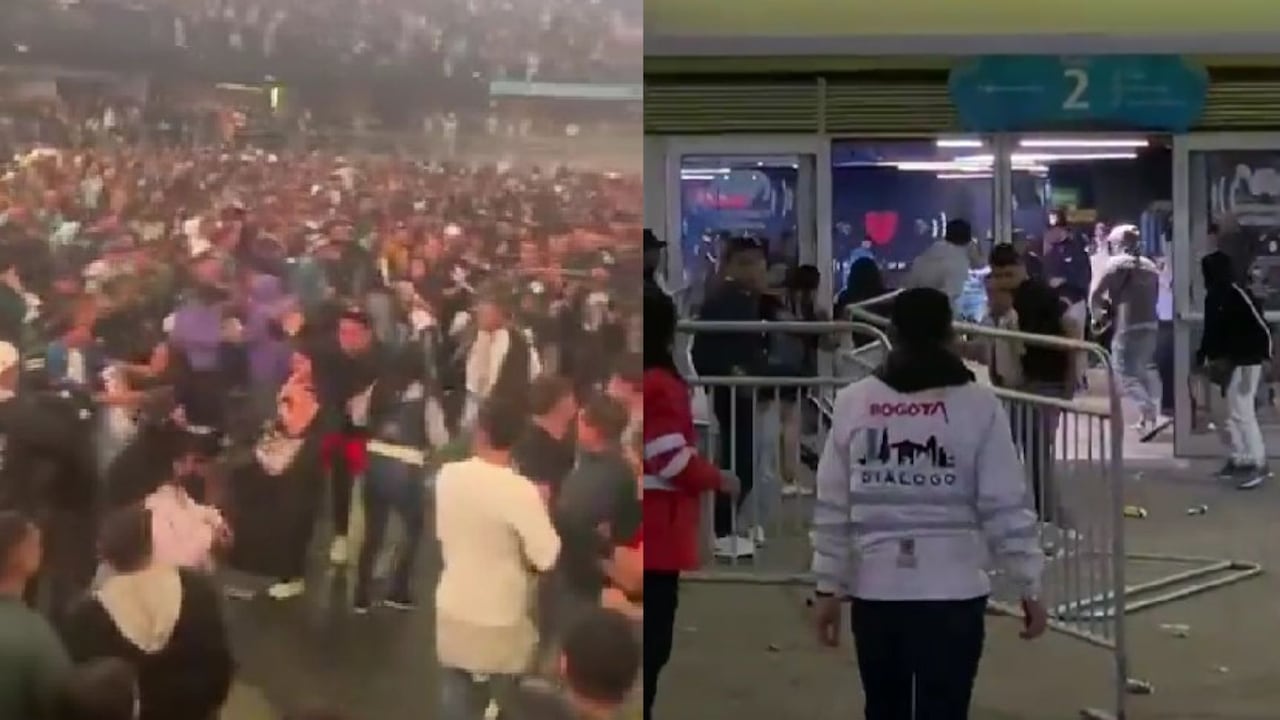 La violenta situación quedó registrada en varios videos.