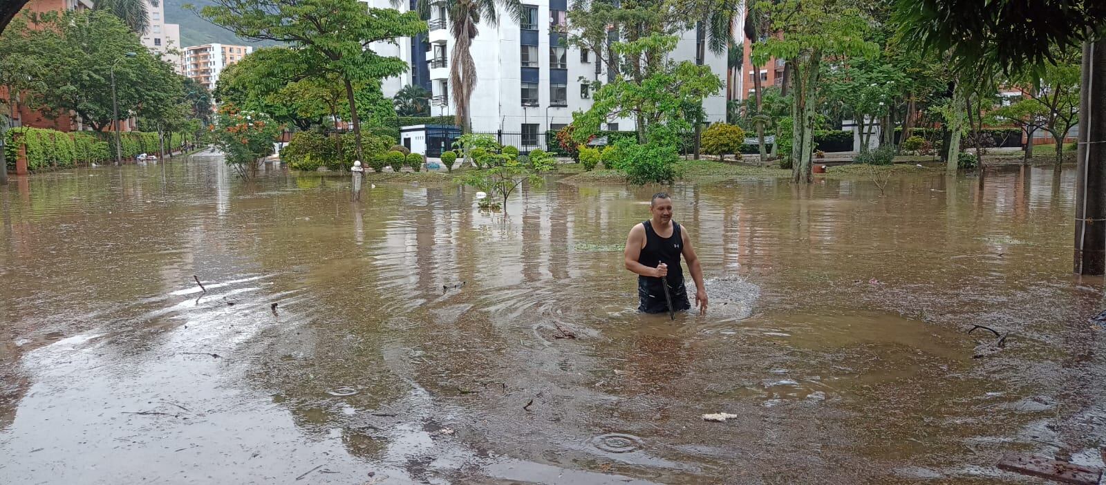 Se repite el fuerte aguacero de hace 8 días en Cali