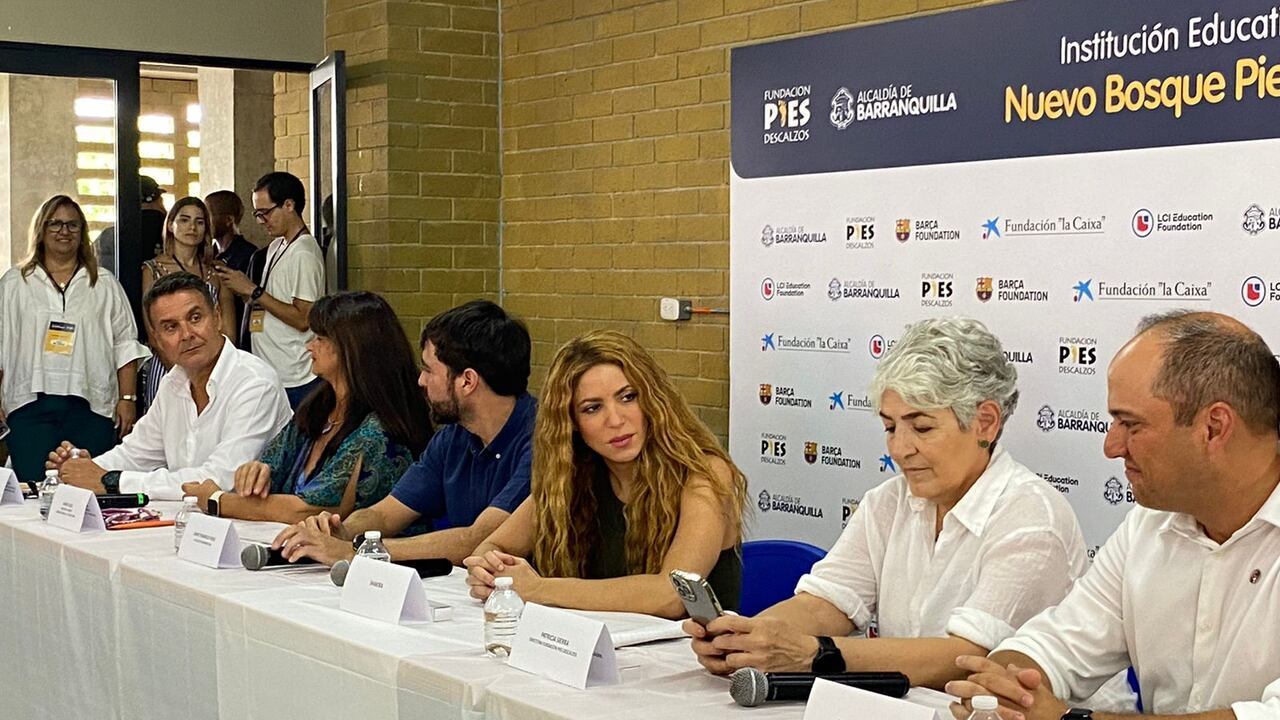 La llegada de la cantante, junto con sus hijos, a la capital del Atlántico, causó gran furor.