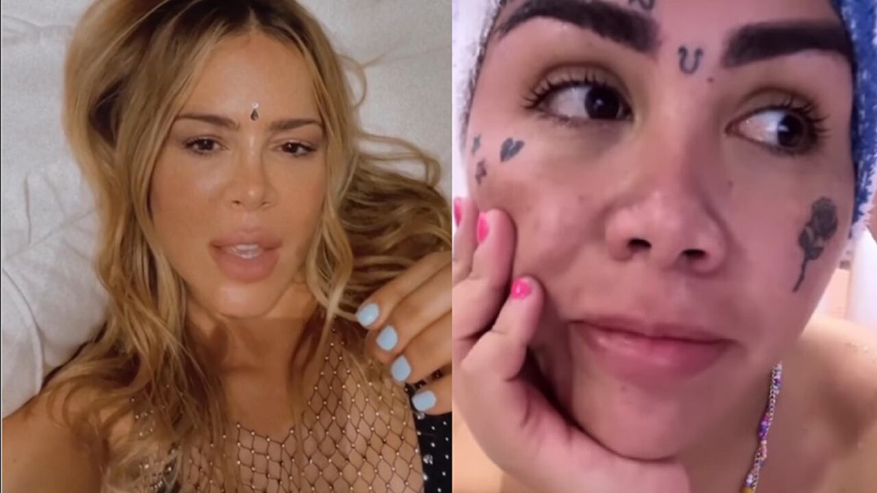 Natalia París y Yina Calderón - Fotos tomadas de Instagram @oficialdjyinacalderon - @nataliaparisartist