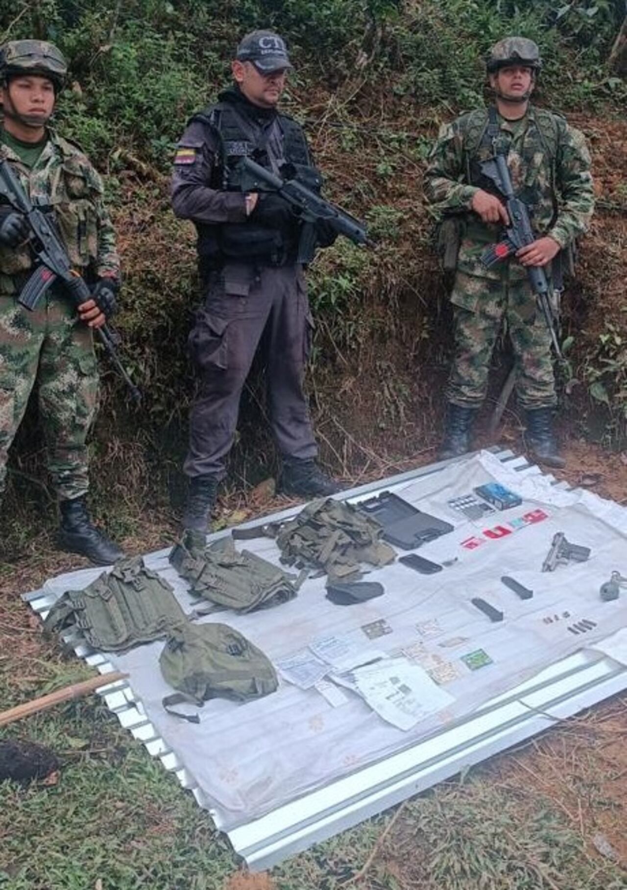 Al parecer el capturado es el suegro de alias Chatarra