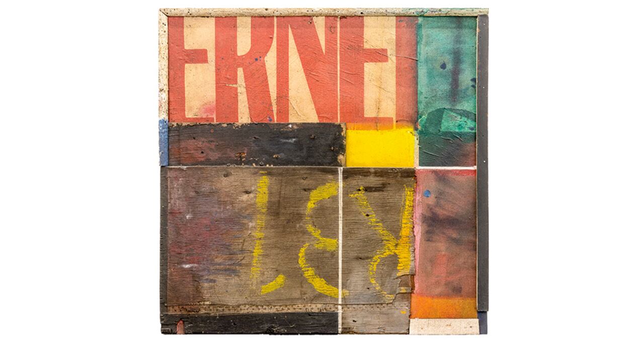 Carlos Rojas, Sin título, 1990 - Mixta sobre tela - 80x80 cm - El Museo /Fernando Pradilla.