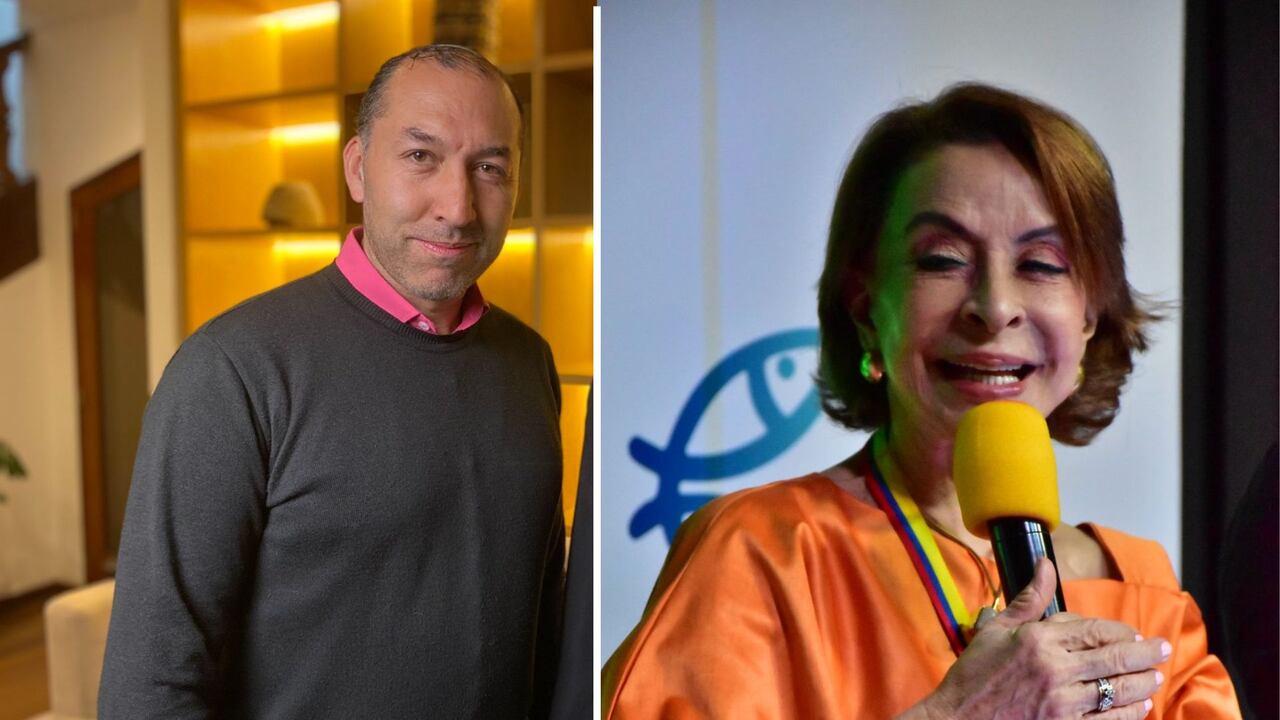 Rabino Richard Gamboa Ben-Eleazar y la pastora Lyda Elena Arias, presidente de Cedecol.