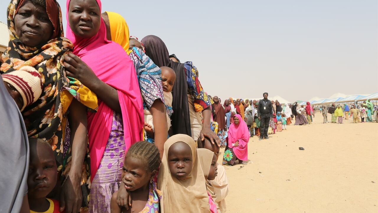 Desplazados por la violencia de Boko Haram en Borno, en el noreste de Nigeria
INTERNATIONAL MEDICAL CORPS/MARGARET TRAUB VIA GET
(Foto de ARCHIVO)
29/1/2018