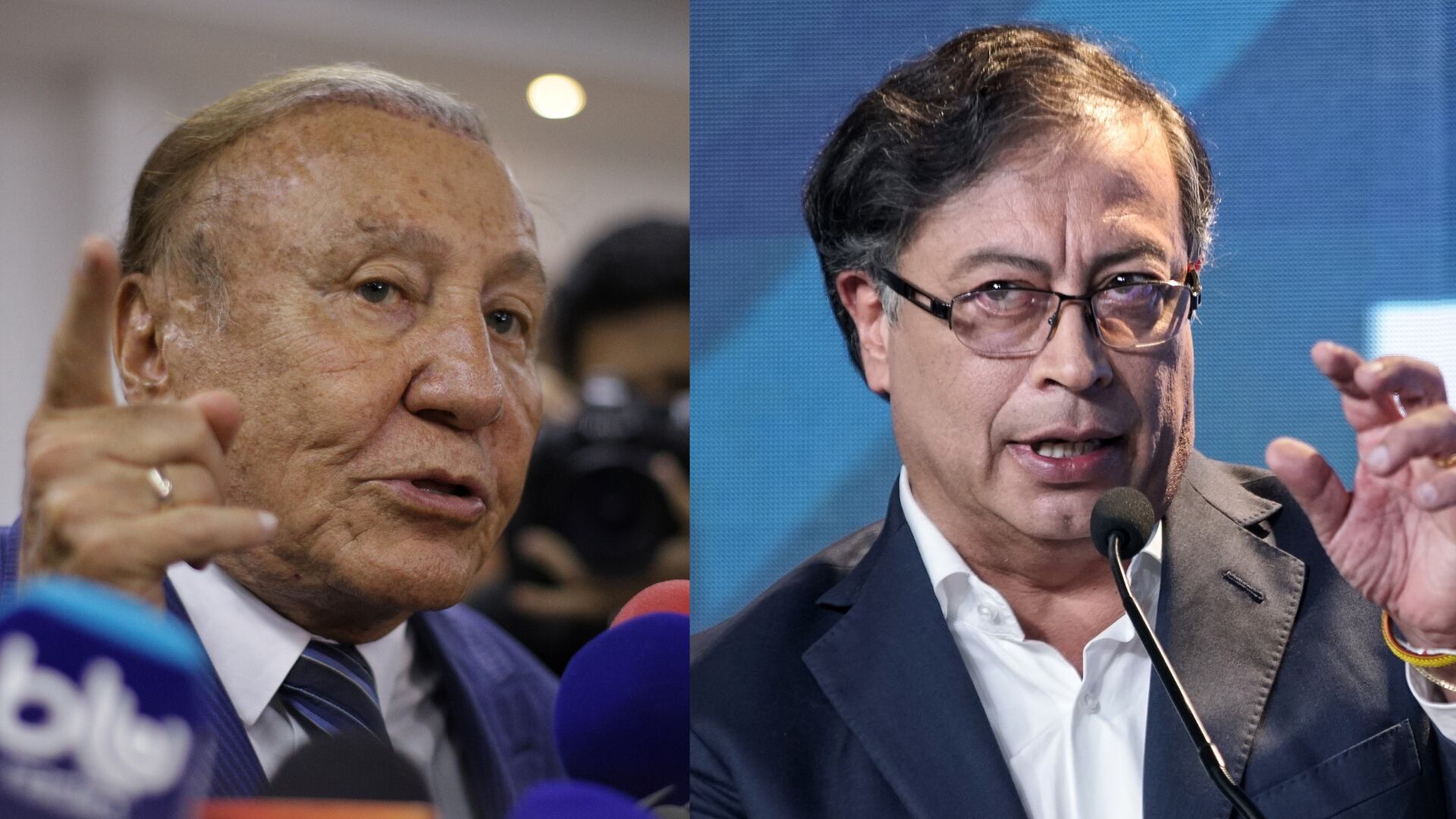 Gustavo Petro y Rodolfo Hernández son los dos candidatos que disputaron la Presidencia en la segunda vuelta.