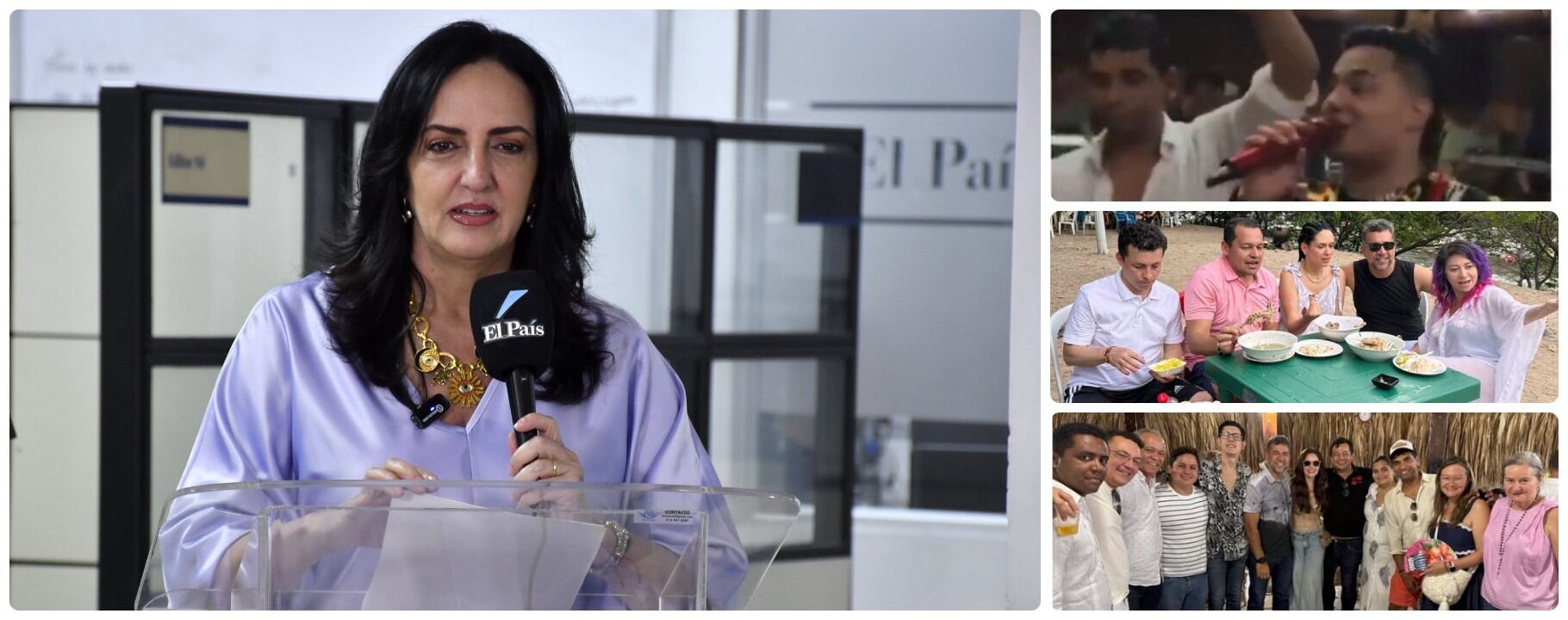 María Fernanda Cabal criticó que el petrismo estuviera presente en el Festival Vallenato.