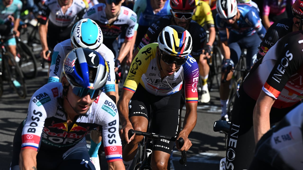 Egan Bernal en el Giro de Emilia 2025