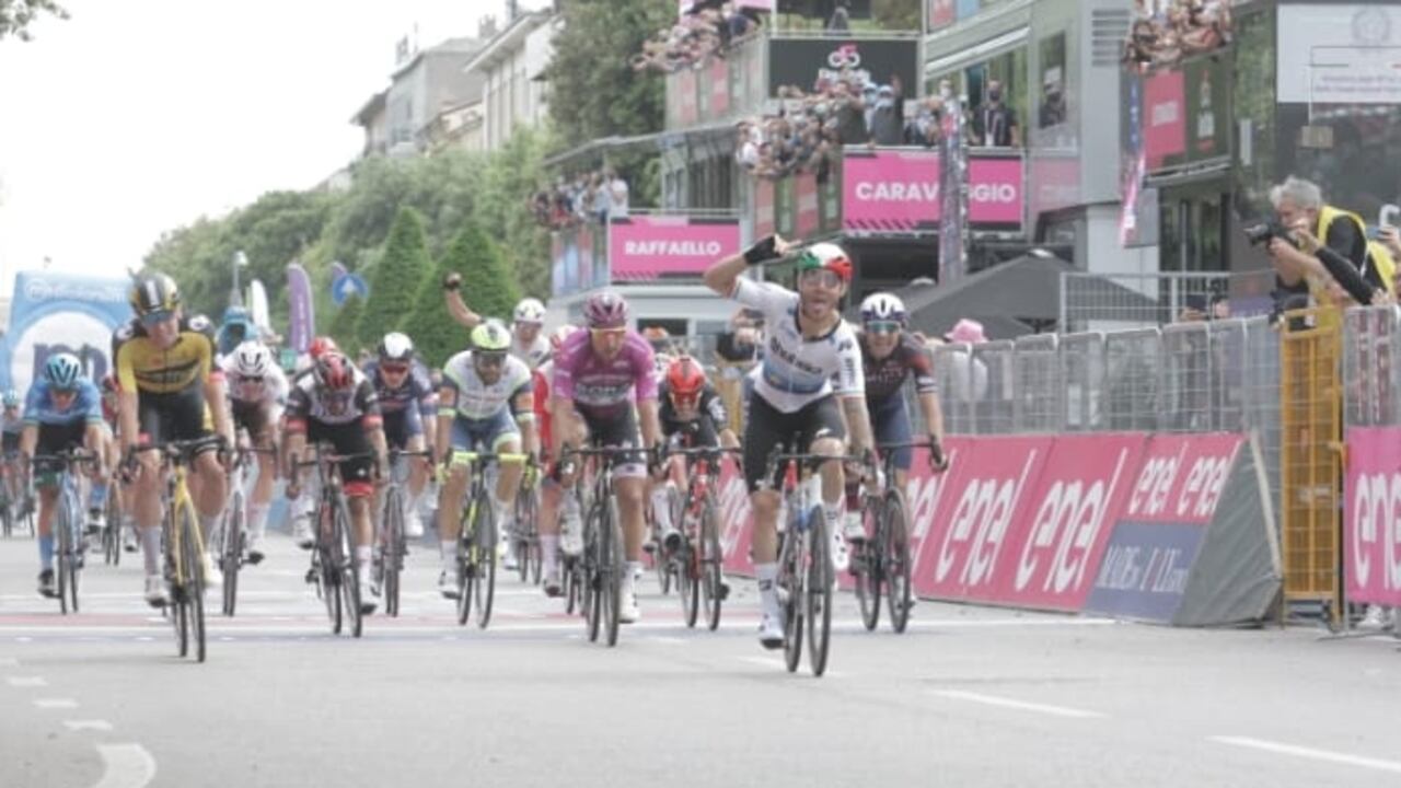 Llegada meta etapa 13, Giro de Italia de 2021