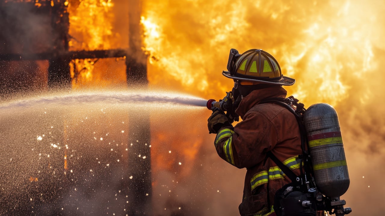 Bomberos de Cali. Imagen de referencia.