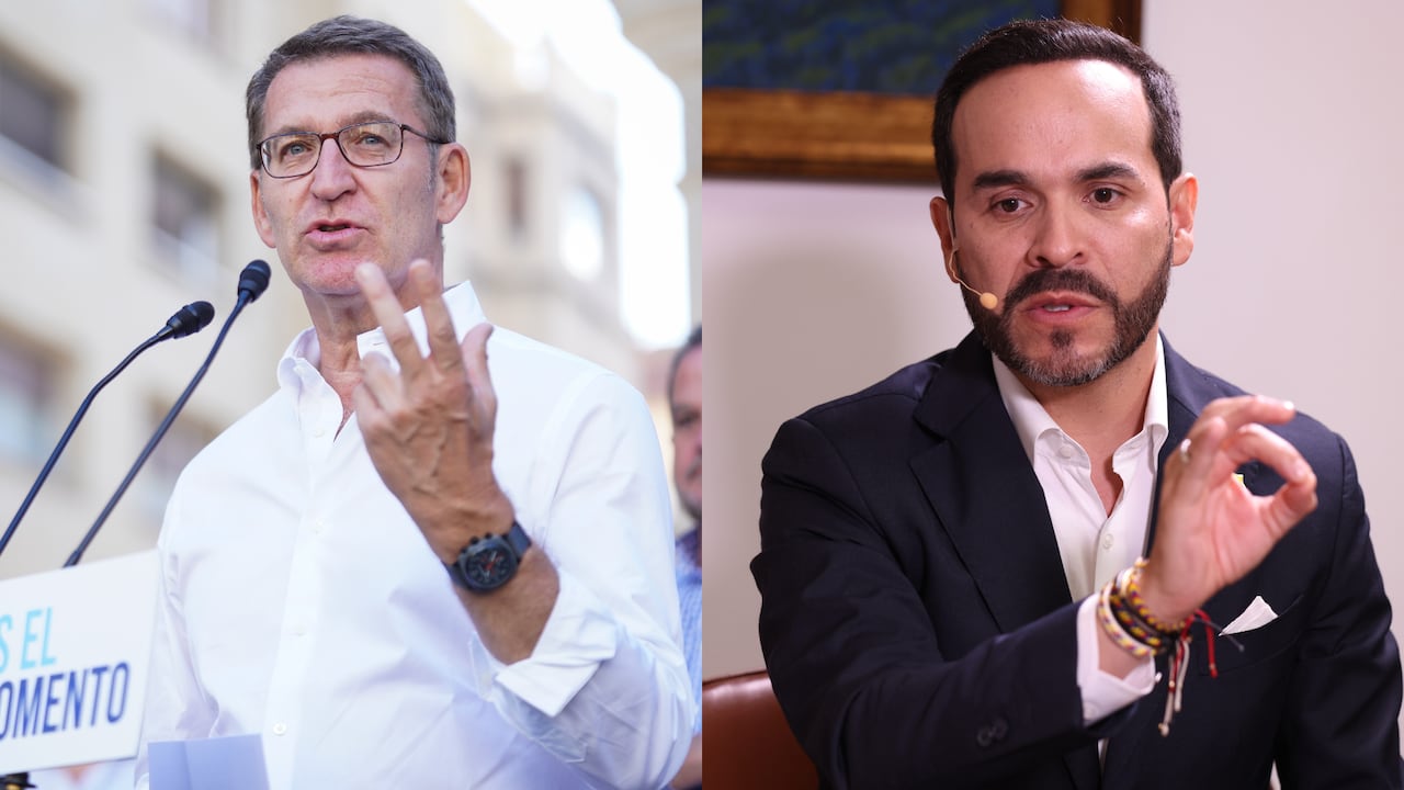 Alberto Nuñez felicitó a Abelardo de la Espriella.