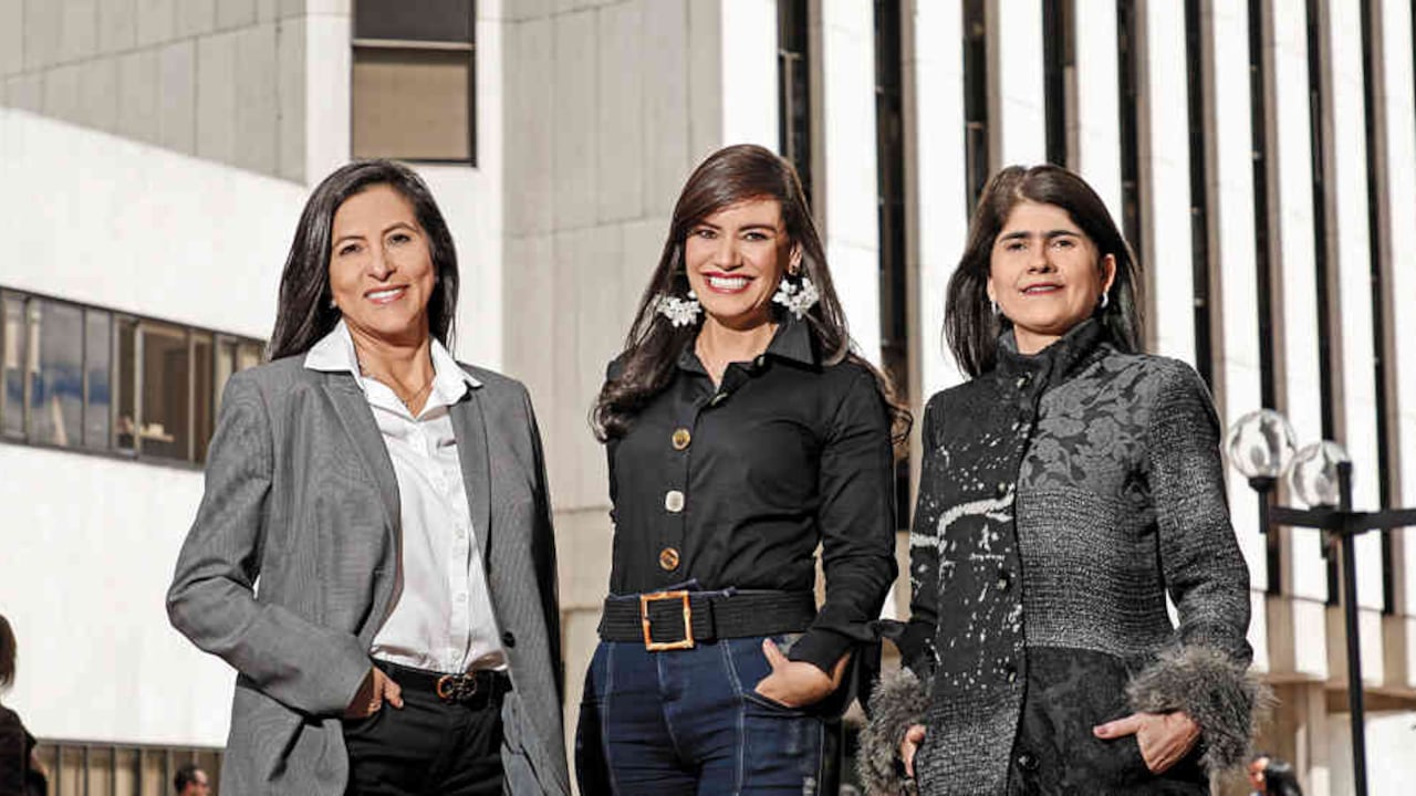 De izquierda a derecha: Adriana Chávarro, Mónica Peñaranda y Rocío Londoño.