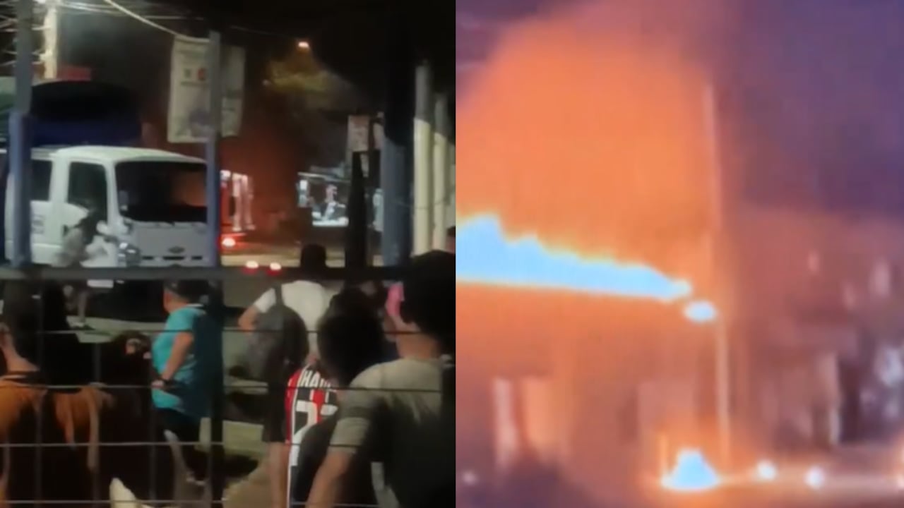 Asonada contra la Policía en Norte de Santander.