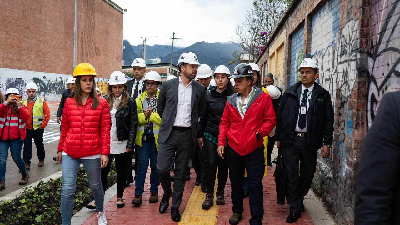 Distrito entregó avance de obras de valorización en Puente Aranda