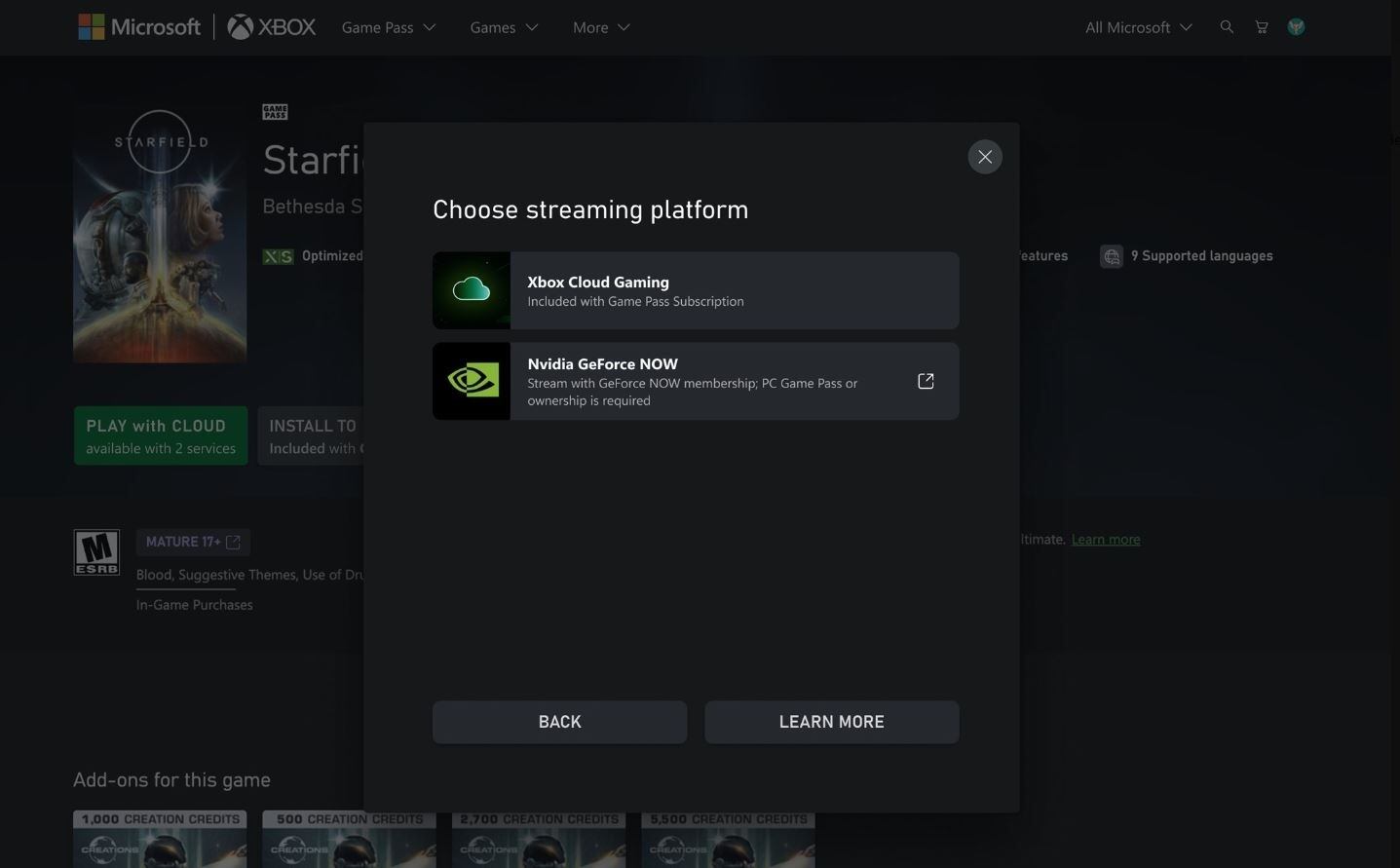 Xbox integra Nvidia GeForce Now para el juego en la nube