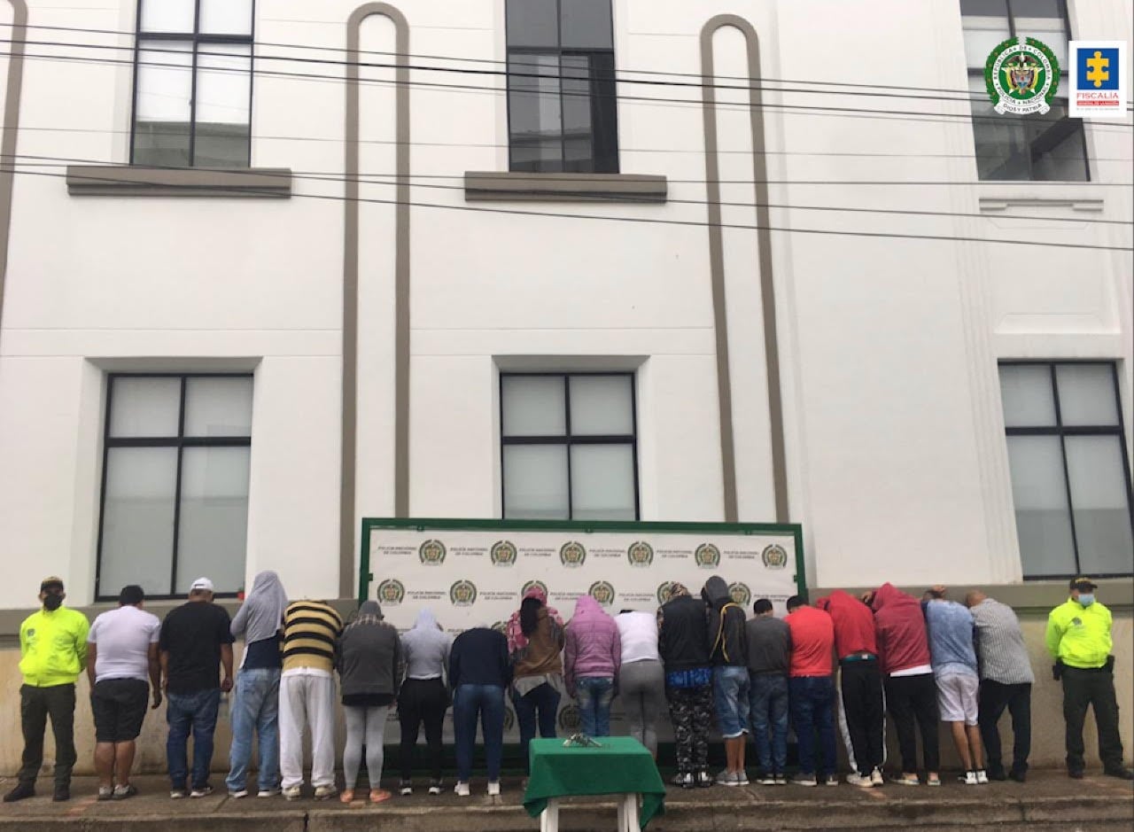 Golpe a estructuras criminales que afectaban la seguridad ciudadana en Santander