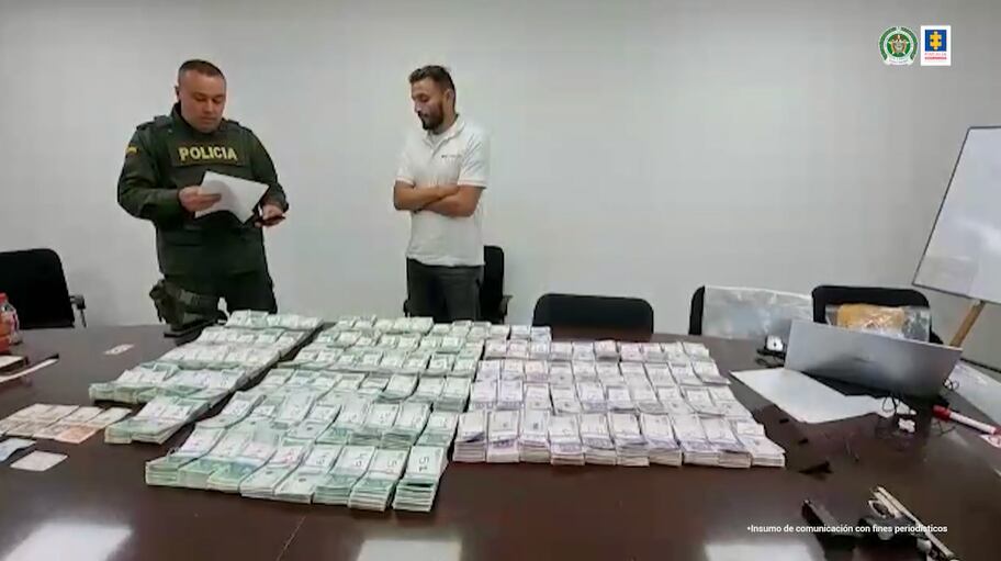 Descubren a hombre que ocultaba más de 913 millones de pesos en efectivo, ¿qué dijo sobre el origen del dinero?